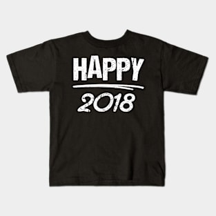 Happy New Year 2018 Kids T-Shirt